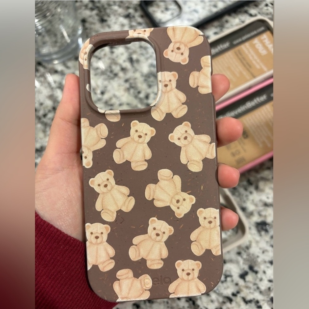 Belo Brown Teddy Bear Phone Case